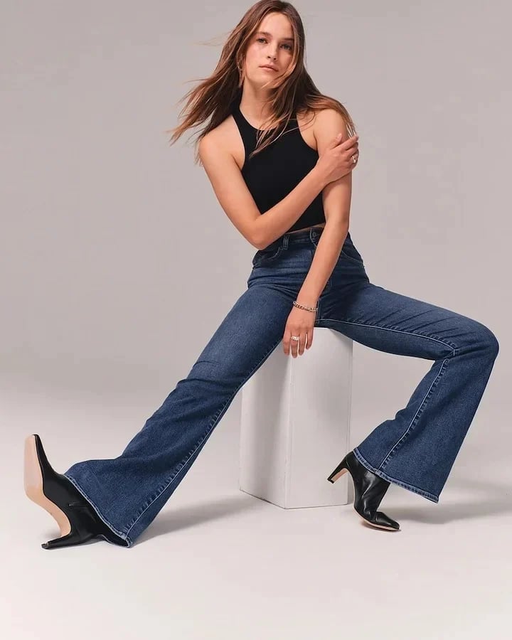 ⭐Women’s Spring 2025⭐ Ultra High Rise Stretch Flare Jean