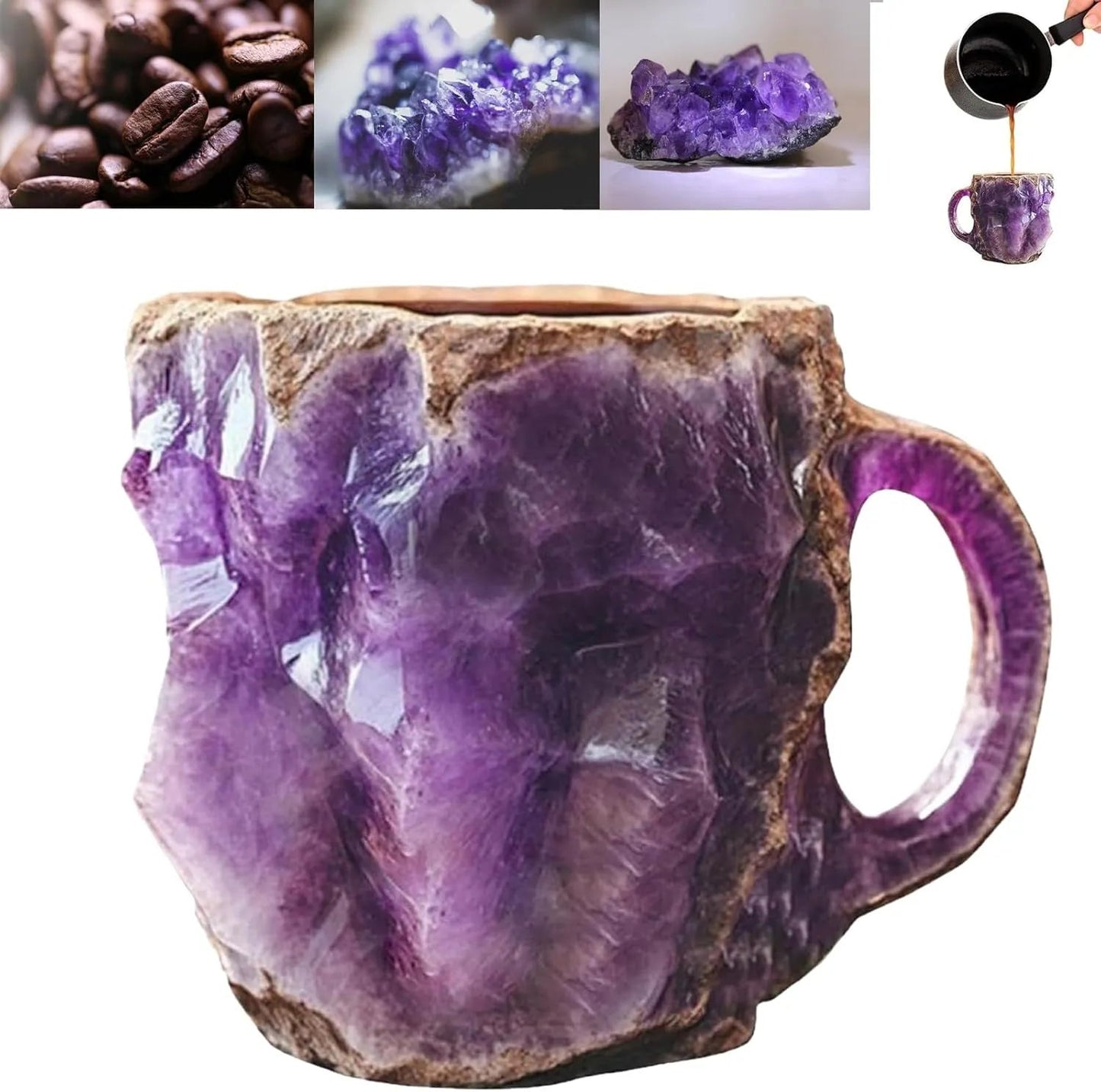 ๐ Last day 49% OFF ๐ฅNew Mineral Crystal Coffee Mugs