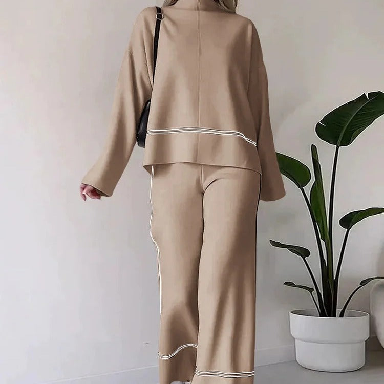 fashion knitted sweater sets