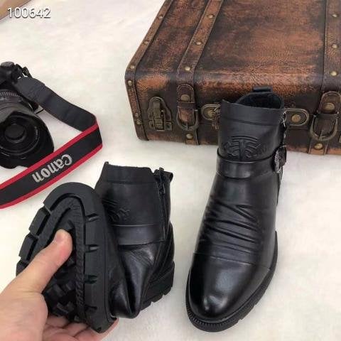Hot Sale 49% OFF🔥 Men Hand Embossed Zipper Martin Boots