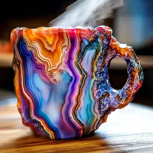 ๐ Last day 49% OFF ๐ฅNew Mineral Crystal Coffee Mugs
