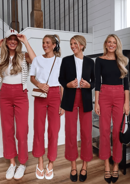 😍Tummy Control Twill Cropped Wide Leg Pant(Buy 2 Free Shipping)