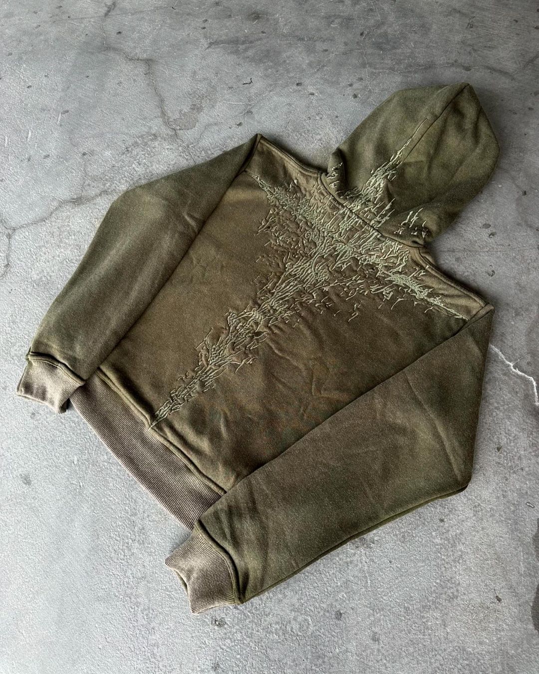 Embroidered hoodie