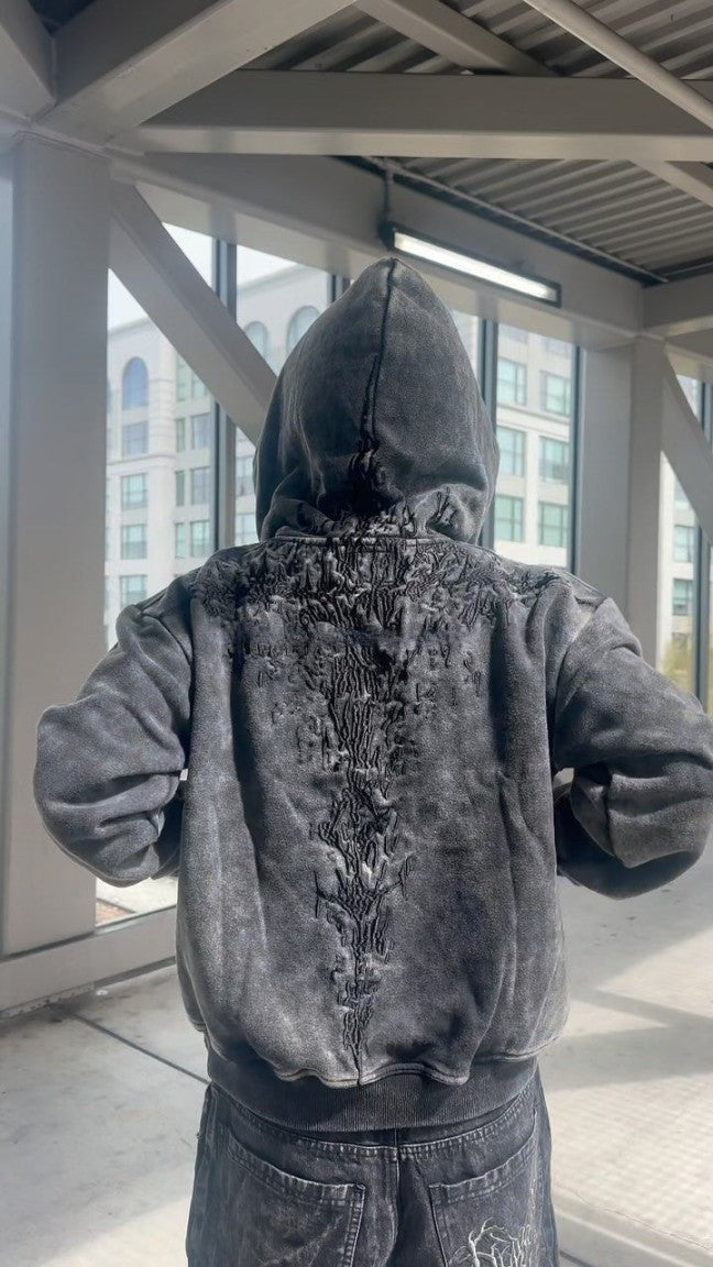Embroidered hoodie