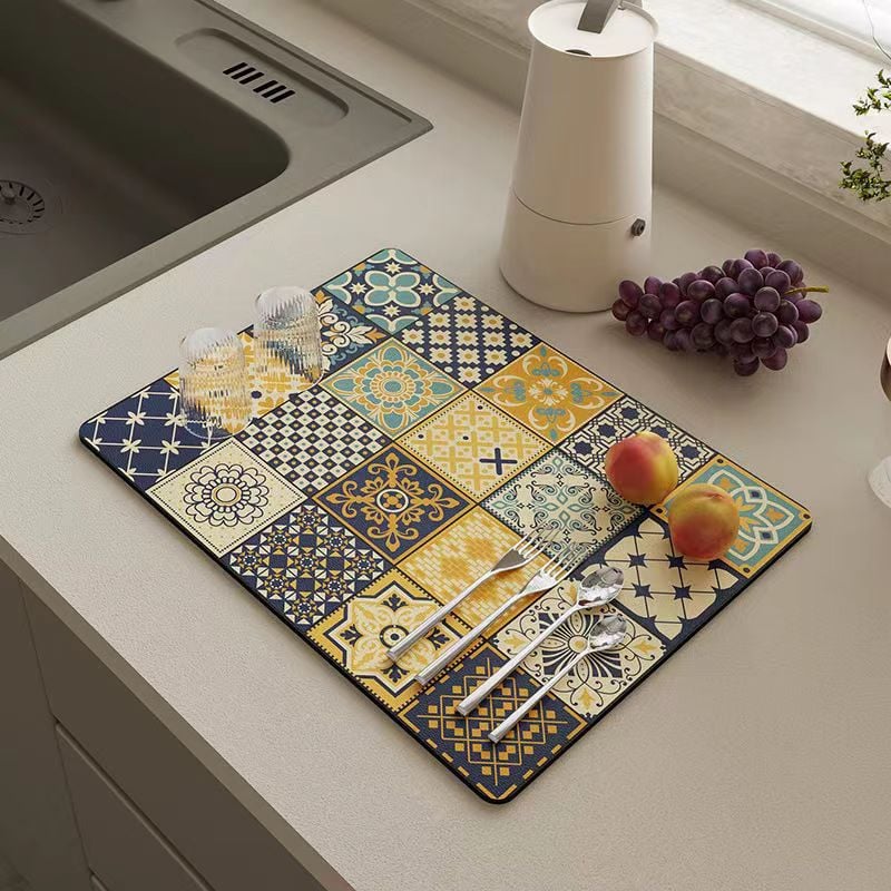 50% off-🌈retro quick-drying drainage matt