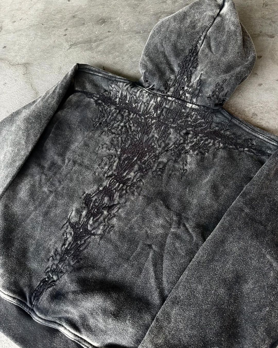 Embroidered hoodie