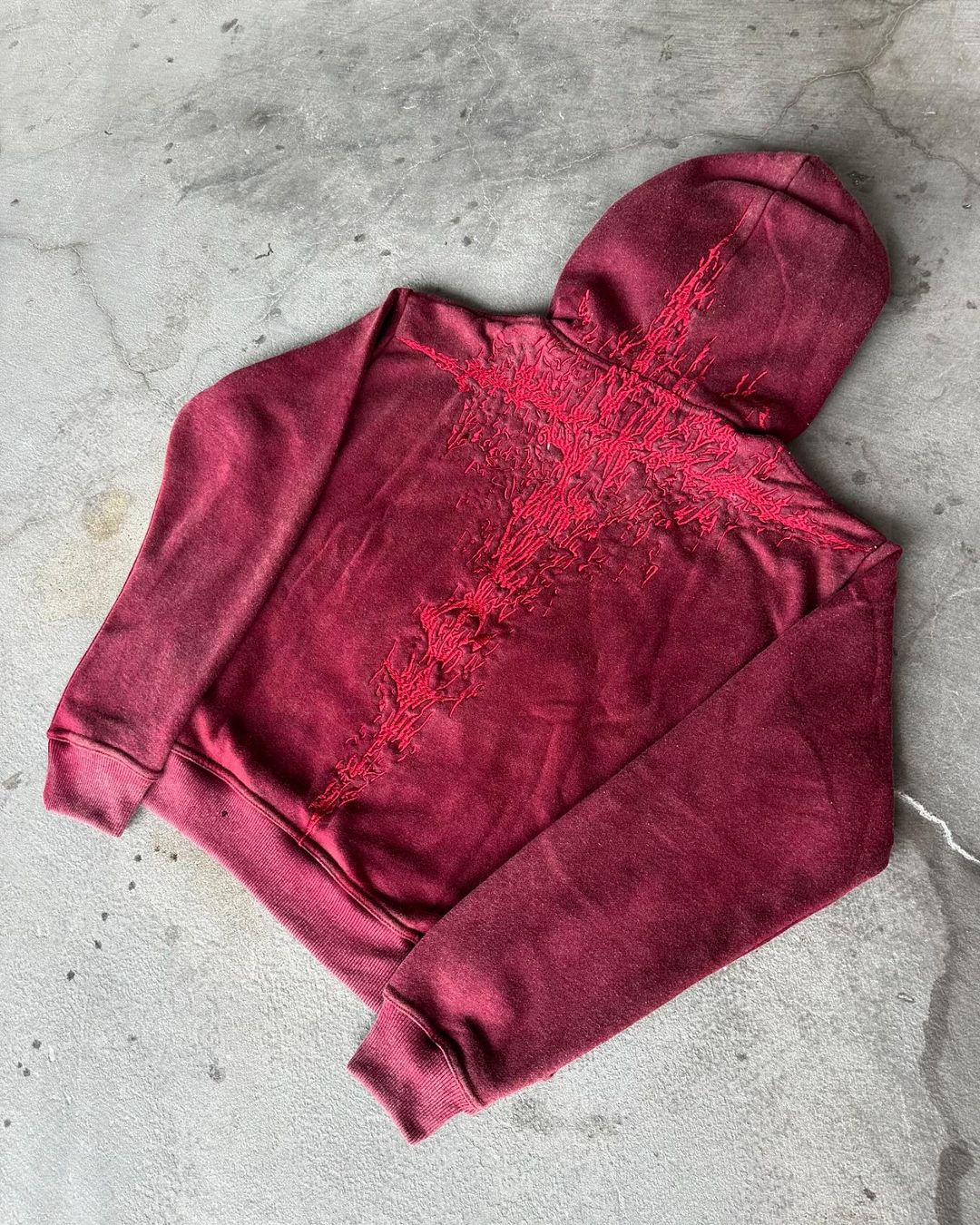 Embroidered hoodie