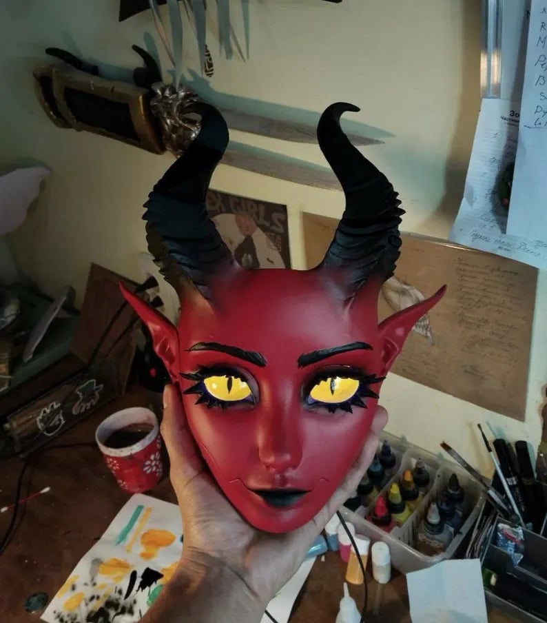 🔥2025 HOT SALE🔥🎭Babydoll Mask: Quality and adjustable for comfort😈