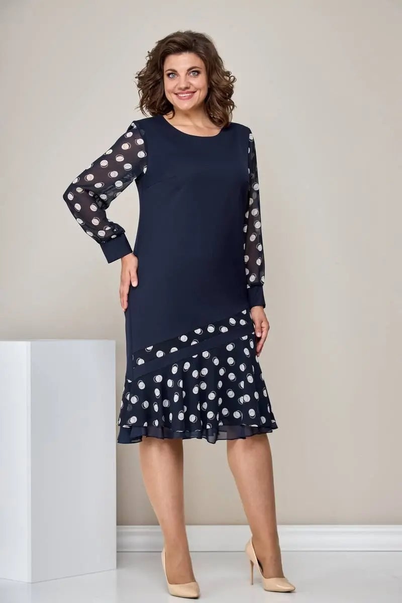 π Comfortable and elegant chiffon dress