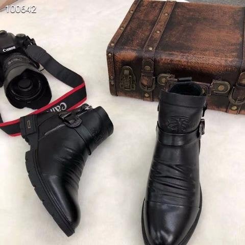 Hot Sale 49% OFF🔥 Men Hand Embossed Zipper Martin Boots