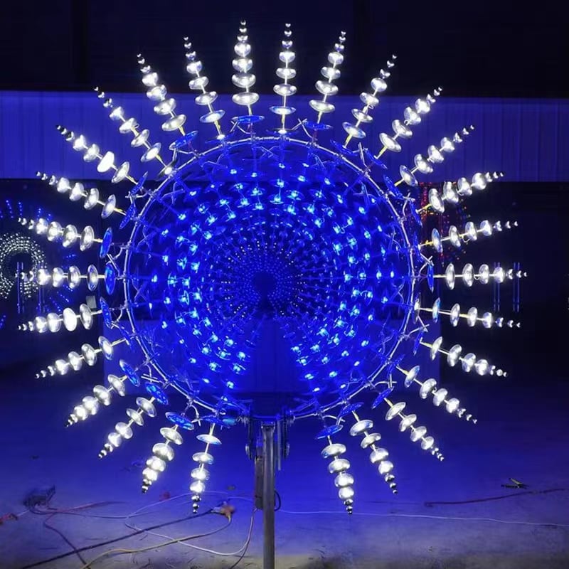🎁Very Popular Garden Decoration Gifts - Garden Magic Metal Kinetic Windmill❤️