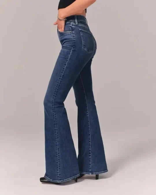 ⭐Women’s Spring 2025⭐ Ultra High Rise Stretch Flare Jean
