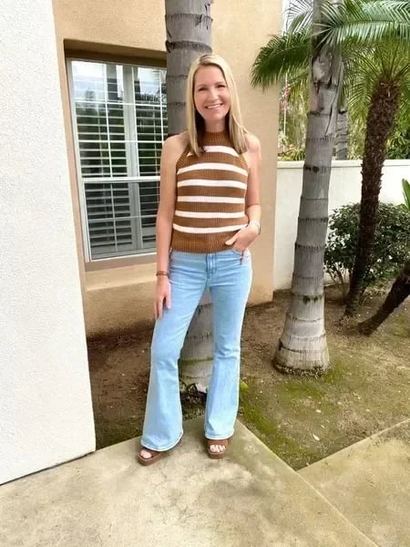 ⭐Women’s Spring 2025⭐ Ultra High Rise Stretch Flare Jean