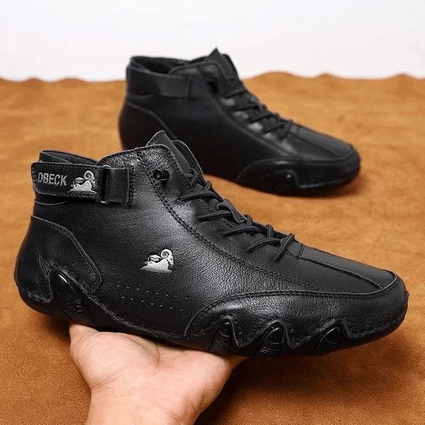 π₯π2025-Christmas Hot Saleπ - 2025 Italian Handmade Suede Velcro High Boots