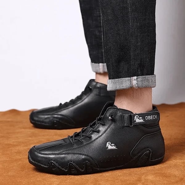 π₯π2025-Christmas Hot Saleπ - 2025 Italian Handmade Suede Velcro High Boots