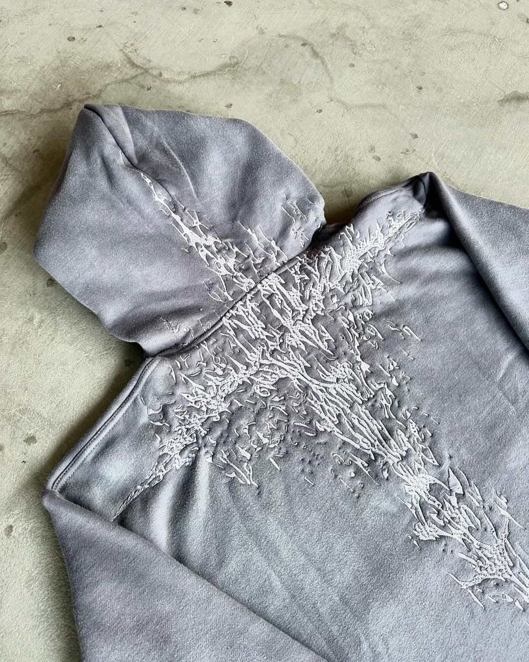 Embroidered hoodie
