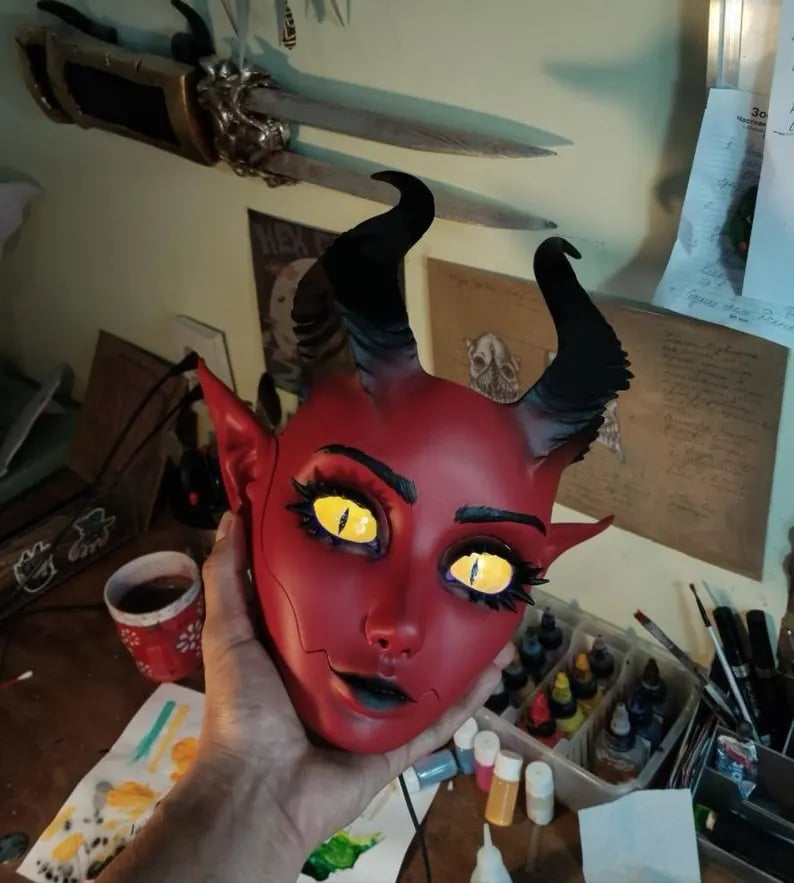 🔥2025 HOT SALE🔥🎭Babydoll Mask: Quality and adjustable for comfort😈