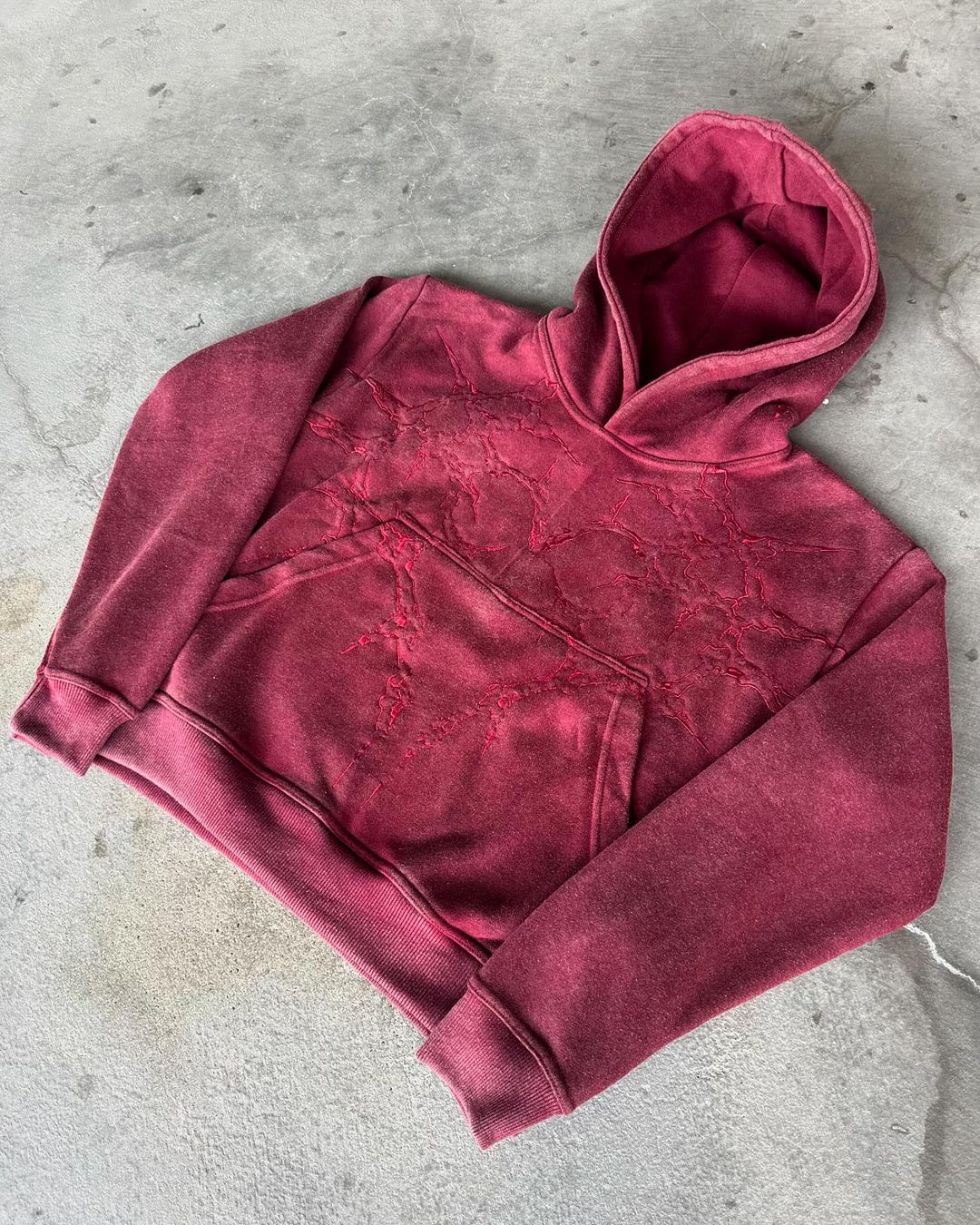 Embroidered hoodie