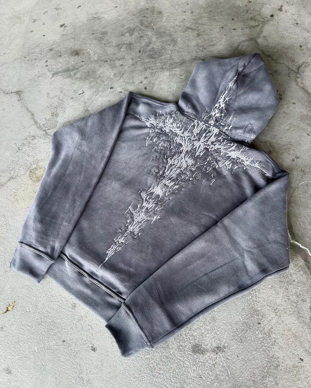 Embroidered hoodie