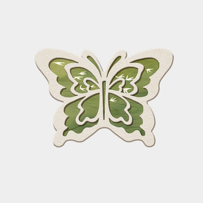 3D Butterfly Non-Slip Absorbent Floor Mat Rug