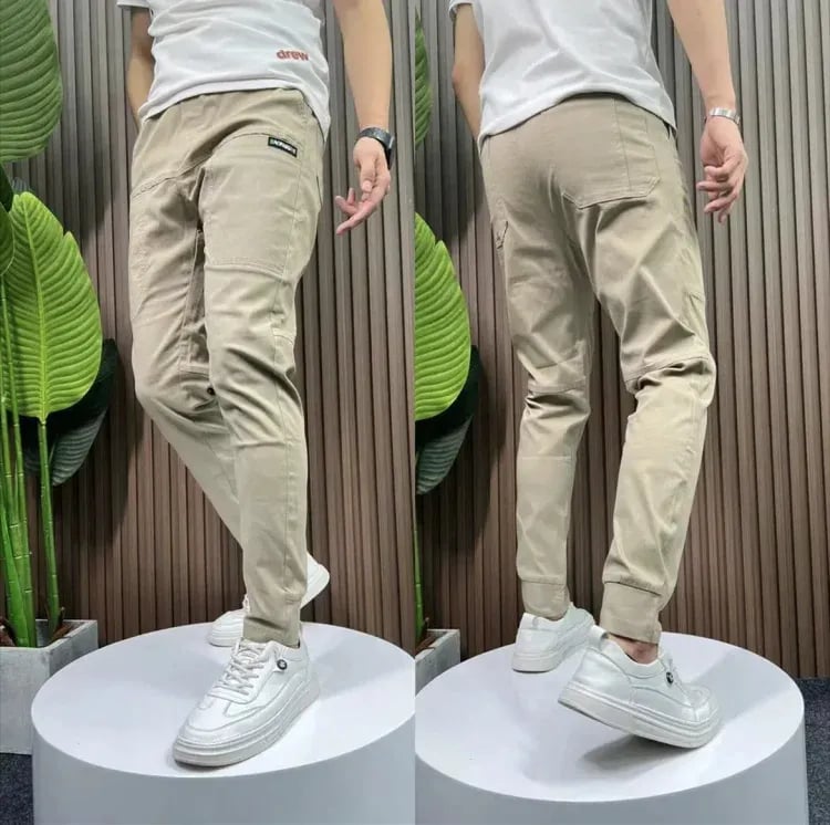 💥Men's Stretch Multi-pocket Skinny Cargo Pants👖