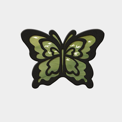 3D Butterfly Non-Slip Absorbent Floor Mat Rug