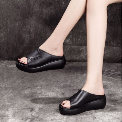 leather sandals
