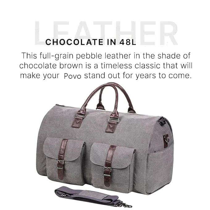 THE CONVERTIBLE DUFFLE GARMENT LUGGAGE 🧳