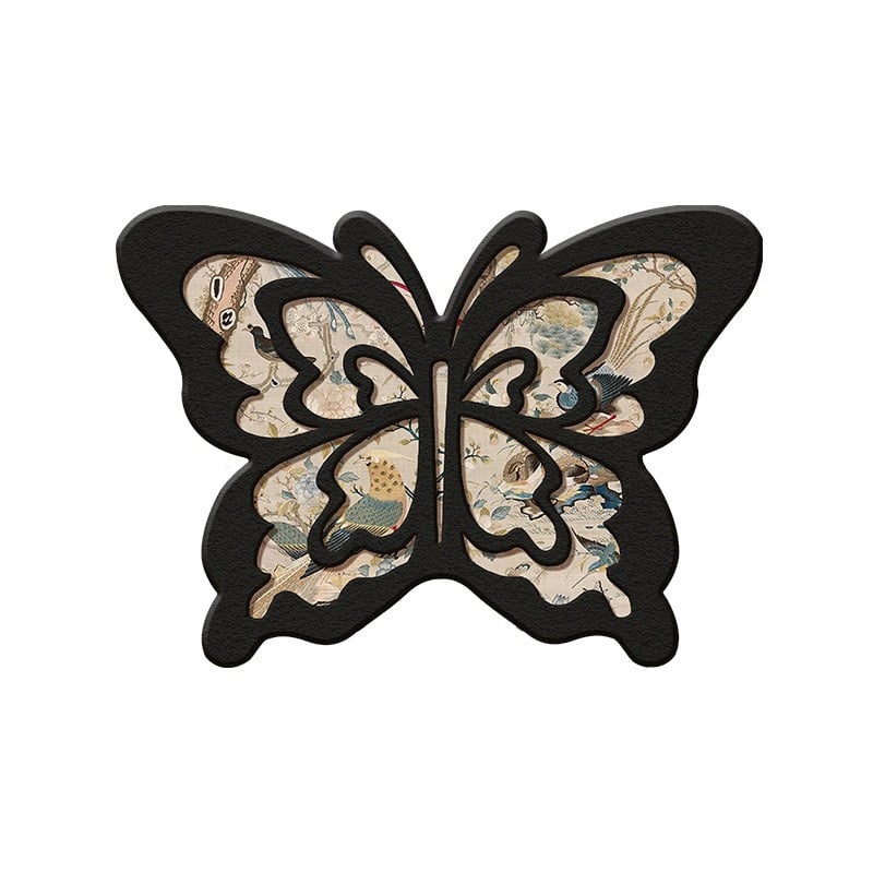 3D Butterfly Non-Slip Absorbent Floor Mat Rug