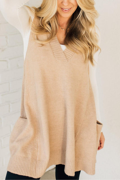 Cozy Pocket Sweater Vest