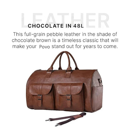 THE CONVERTIBLE DUFFLE GARMENT LUGGAGE 🧳
