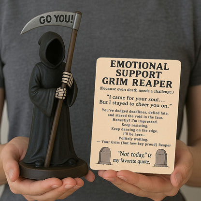 Emotional Support Grim Reaper Figurine