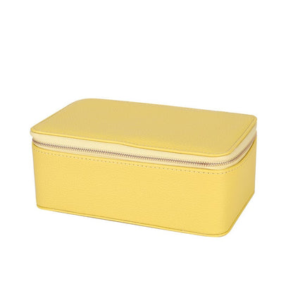 🎁 Portable Jewelry Box for Earrings Necklace Rings