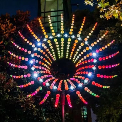 🎁Very Popular Garden Decoration Gifts - Garden Magic Metal Kinetic Windmill❤️