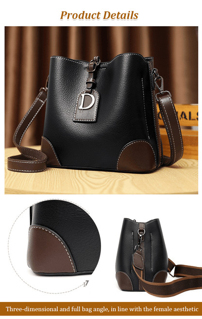 Genuine Leather Niche Women's Shoulder Bag