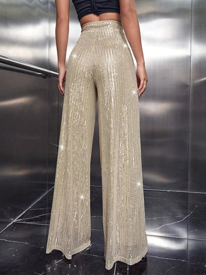 Sequin Stretch Pants