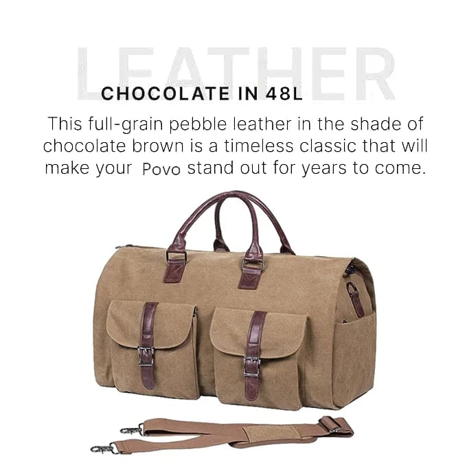 THE CONVERTIBLE DUFFLE GARMENT LUGGAGE 🧳