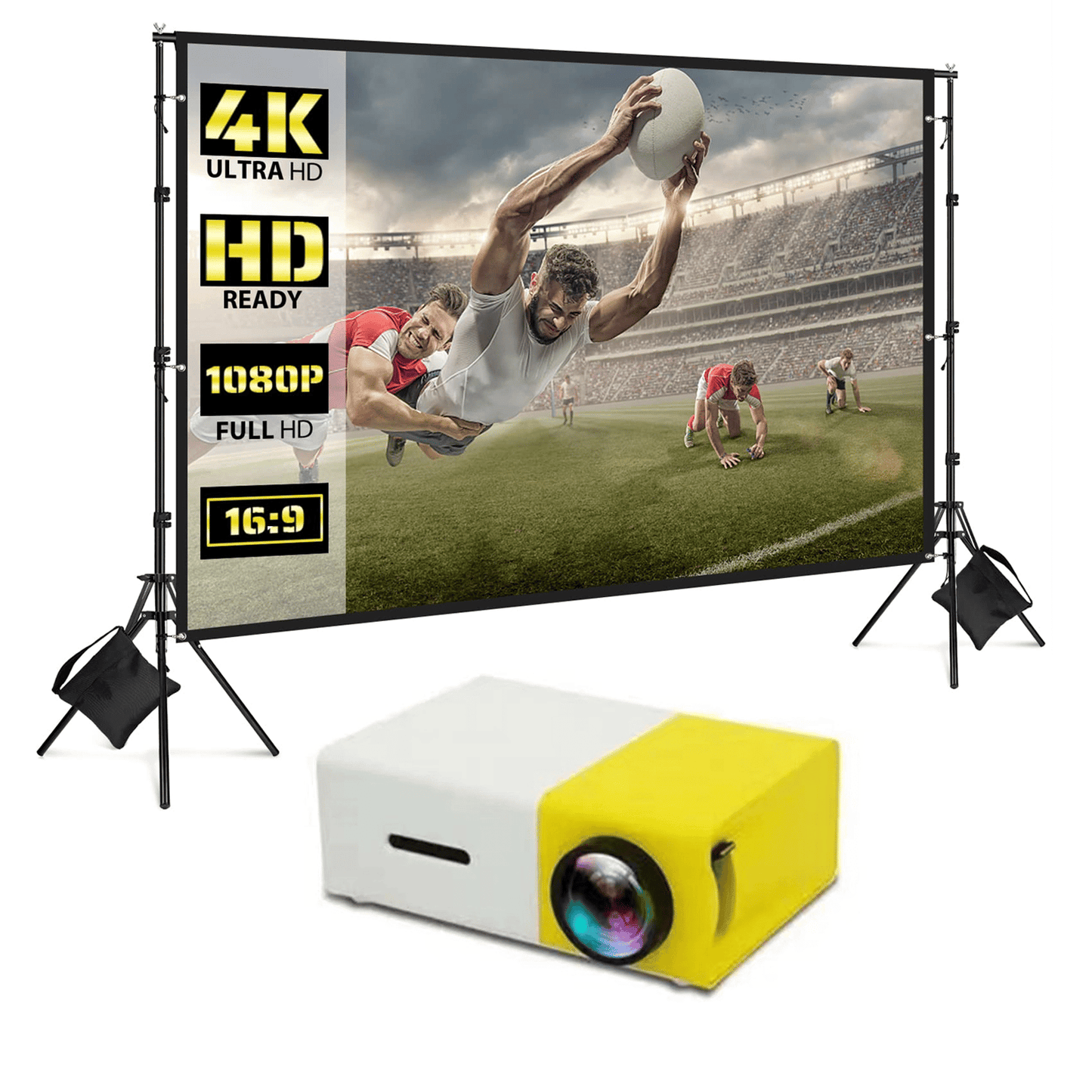 🔥Hot Sale🔥Portable Giant Outdoor Movie Screen