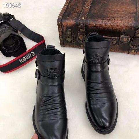 Hot Sale 49% OFF🔥 Men Hand Embossed Zipper Martin Boots