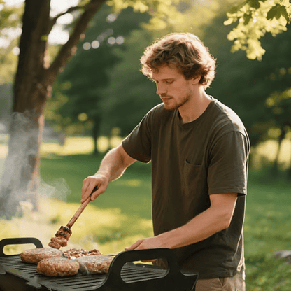 Collapsible BBQ Grill for Easy Storage Steel