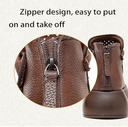2025 Newest Women's Retro Soft PU Leather Sandalias