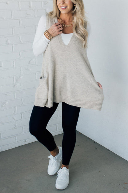 Cozy Pocket Sweater Vest
