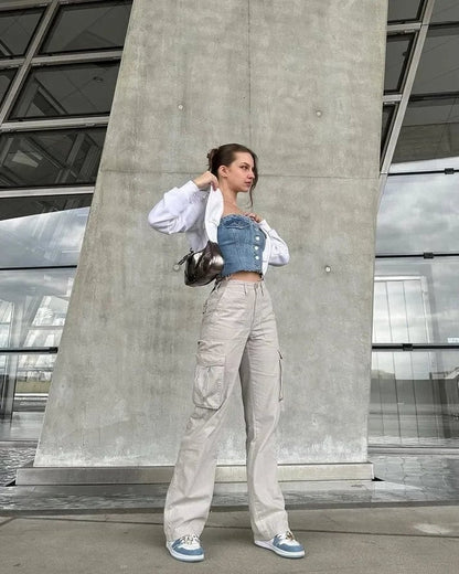 🔥This week's specials - Adjustable Straight Fit Cargo Pants