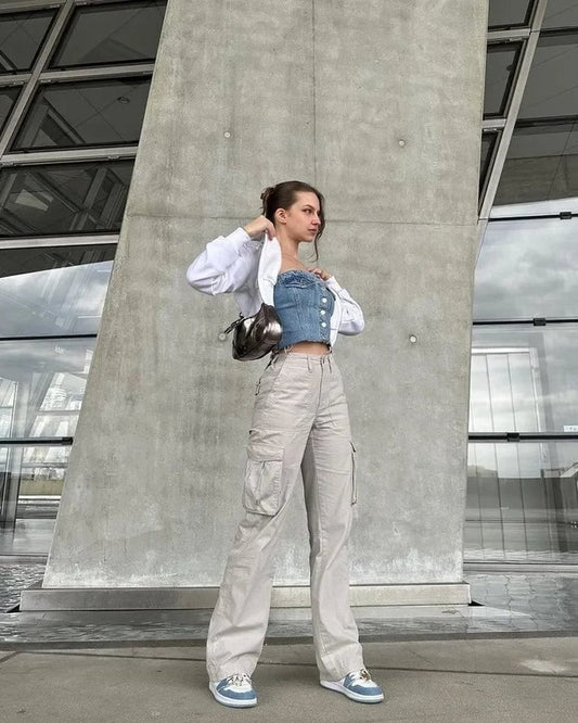 🔥This week's specials - Adjustable Straight Fit Cargo Pants