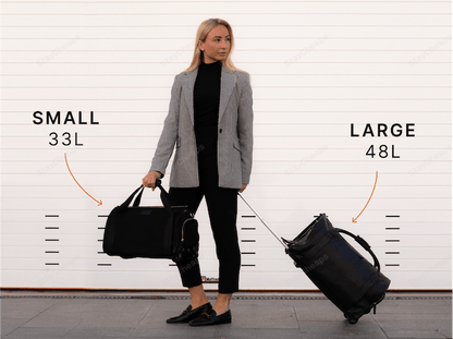 THE CONVERTIBLE DUFFLE GARMENT LUGGAGE 🧳
