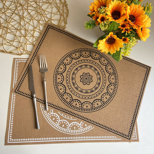 Textilene silk screen placemat