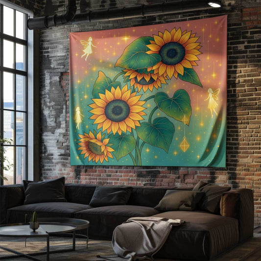 Sunflower Tapestry
