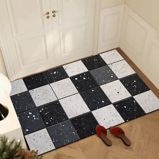 Bathroom diatom floor mat