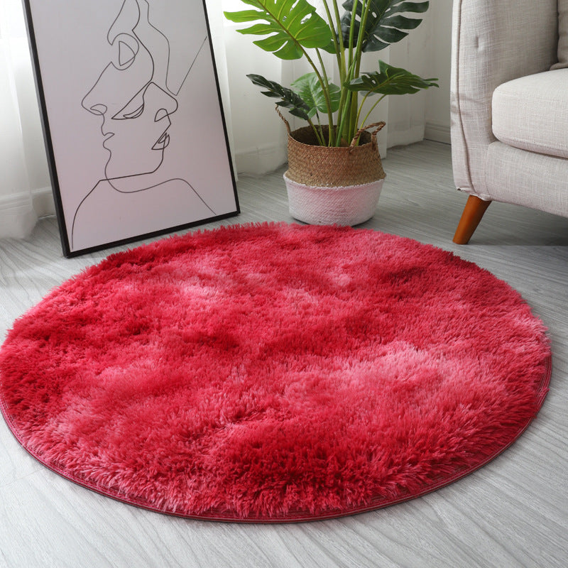 round living room rug
