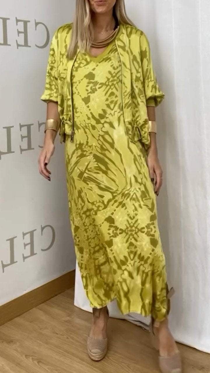 Women's casual two-piece dress